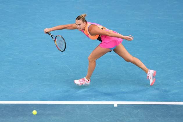 Aryna Sabalenka during her Semi-final match Australian Open tennis tournament, Day Twelve, Melbourne Park, Australia - 29 Jan 2026Melbourne Melbourne Park Victoria (VIC) Australia  Copyright: xRachelxBach Shutterstockx 16455614g