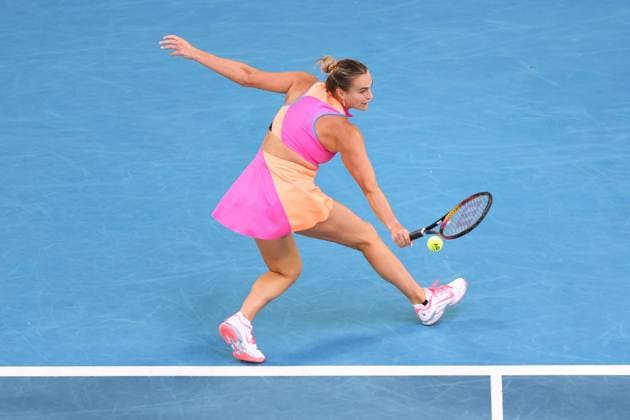 Aryna Sabalenka during her Semi-final match Australian Open tennis tournament, Day Twelve, Melbourne Park, Australia - 29 Jan 2026Melbourne Melbourne Park Victoria (VIC) Australia  Copyright: xRachelxBach Shutterstockx 16455614f