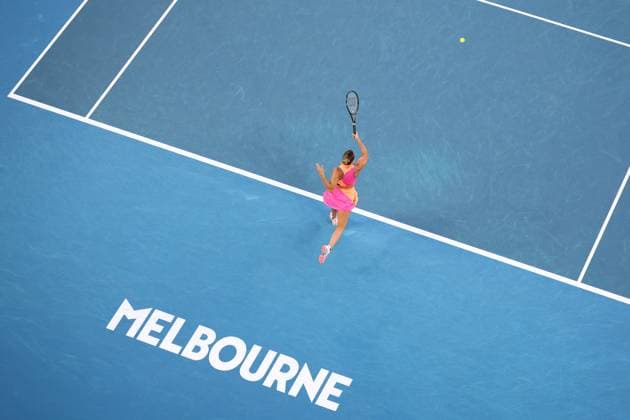 Aryna Sabalenka during her Semi-final match Australian Open tennis tournament, Day Twelve, Melbourne Park, Australia - 29 Jan 2026Melbourne Melbourne Park Victoria (VIC) Australia  Copyright: xRachelxBach Shutterstockx 16455614i