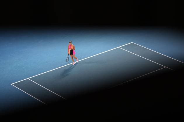 Aryna Sabalenka during her Semi-final match Australian Open tennis tournament, Day Twelve, Melbourne Park, Australia - 29 Jan 2026Melbourne Melbourne Park Victoria (VIC) Australia  Copyright: xRachelxBach Shutterstockx 16455614k
