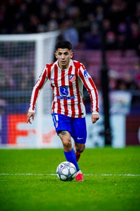 Atletico de Madrid vs Bodo Glimt - UEFA Champions League - 28 01 2026 Thiago Almada of Atletico de Madrid in action during the UEFA Champions League match between Atletico de Madrid and Bodo Glimt at Riyadh Air Metropolitano on January 28, 2026 in Madrid, Spain. Madrid Spain Copyright: xMarinaxFrutos PGSxPhotoxAgencyx