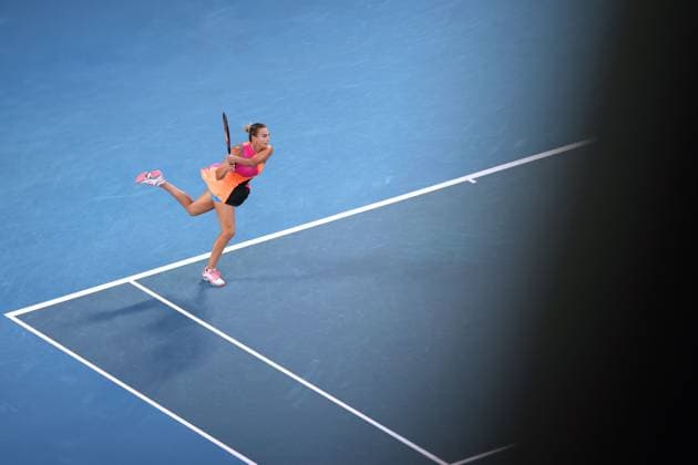 Aryna Sabalenka during her Semi-final match Australian Open tennis tournament, Day Twelve, Melbourne Park, Australia - 29 Jan 2026Melbourne Melbourne Park Victoria (VIC) Australia  Copyright: xRachelxBach Shutterstockx 16455614p