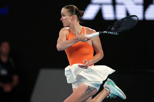 Elina Svitolina during her semi-final match Australian Open tennis tournament, Day Twelve, Melbourne Park, Australia - 29 Jan 2026Melbourne Melbourne Park Victoria (VIC) Australia  Copyright: xEllaxLing Shutterstockx 16455615u