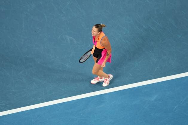 Aryna Sabalenka during her Semi-final match Australian Open tennis tournament, Day Twelve, Melbourne Park, Australia - 29 Jan 2026Melbourne Melbourne Park Victoria (VIC) Australia  Copyright: xRachelxBach Shutterstockx 16455614ah