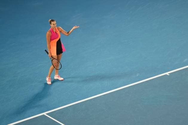 Aryna Sabalenka during her Semi-final match Australian Open tennis tournament, Day Twelve, Melbourne Park, Australia - 29 Jan 2026Melbourne Melbourne Park Victoria (VIC) Australia  Copyright: xRachelxBach Shutterstockx 16455614aj
