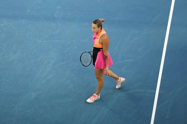 Aryna Sabalenka during her Semi-final match Australian Open tennis tournament, Day Twelve, Melbourne Park, Australia - 29 Jan 2026Melbourne Melbourne Park Victoria (VIC) Australia  Copyright: xRachelxBach Shutterstockx 16455614ae