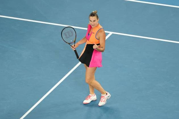 Aryna Sabalenka wins her Semi-final match Australian Open tennis tournament, Day Twelve, Melbourne Park, Australia - 29 Jan 2026Melbourne Melbourne Park Victoria (VIC) Australia  Copyright: xRachelxBach Shutterstockx 16455614av