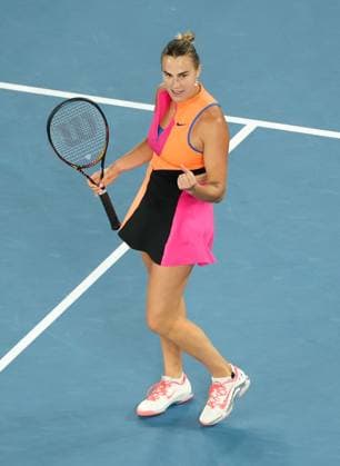 Aryna Sabalenka wins her Semi-final match Australian Open tennis tournament, Day Twelve, Melbourne Park, Australia - 29 Jan 2026Melbourne Melbourne Park Victoria (VIC) Australia  Copyright: xRachelxBach Shutterstockx 16455614as