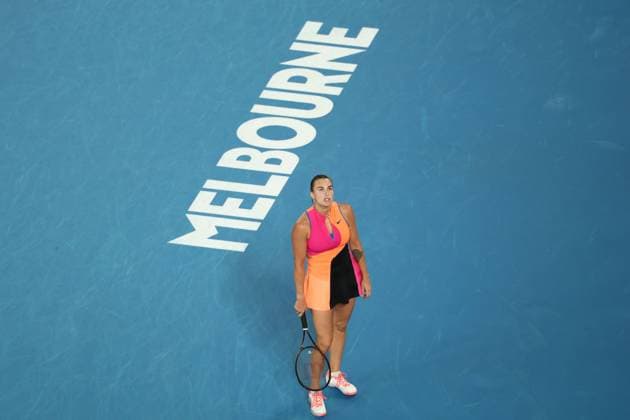 Aryna Sabalenka during her Semi-final match Australian Open tennis tournament, Day Twelve, Melbourne Park, Australia - 29 Jan 2026Melbourne Melbourne Park Victoria (VIC) Australia  Copyright: xRachelxBach Shutterstockx 16455614aw