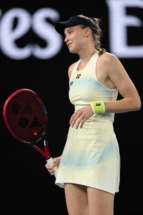 Elena Rybakina during her semi-final match Australian Open tennis tournament, Day Twelve, Melbourne Park, Australia - 29 Jan 2026Melbourne Melbourne Park Victoria (VIC) Australia  Copyright: xEllaxLing Shutterstockx 16455615bf