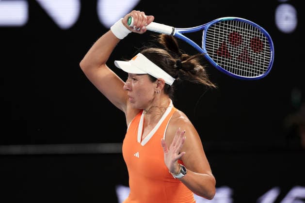Jessica Pegula during her semi-final match Australian Open tennis tournament, Day Twelve, Melbourne Park, Australia - 29 Jan 2026Melbourne Melbourne Park Victoria (VIC) Australia  Copyright: xEllaxLing Shutterstockx 16455615bl
