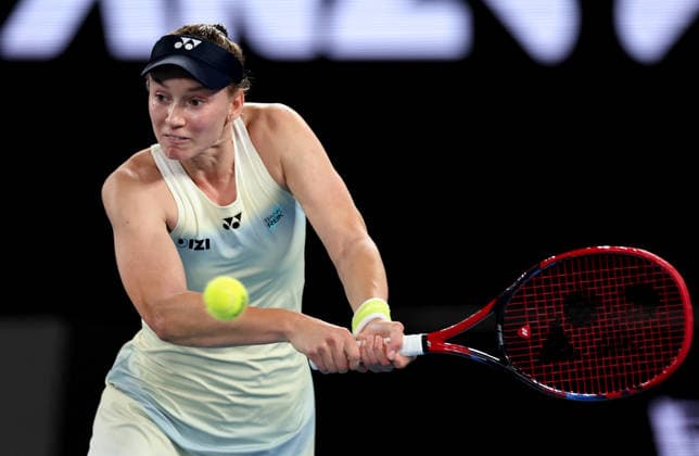 Elena Rybakina during her semi-final match Australian Open tennis tournament, Day Twelve, Melbourne Park, Australia - 29 Jan 2026Melbourne Melbourne Park Victoria (VIC) Australia  Copyright: xEllaxLing Shutterstockx 16455615bs