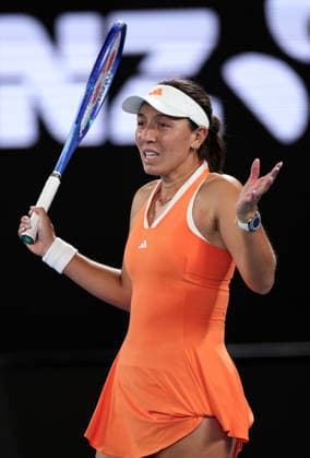 Jessica Pegula during her semi-final match Australian Open tennis tournament, Day Twelve, Melbourne Park, Australia - 29 Jan 2026Melbourne Melbourne Park Victoria (VIC) Australia  Copyright: xEllaxLing Shutterstockx 16455615ca