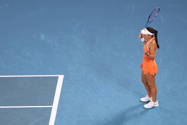 Jessica Pegula during her Semi-final match Australian Open tennis tournament, Day Twelve, Melbourne Park, Australia - 29 Jan 2026Melbourne Melbourne Park Victoria (VIC) Australia  Copyright: xRachelxBach Shutterstockx 16455614bu