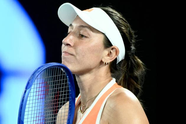 TENNIS AUSTRALIAN OPEN, Jessica Pegula of the USA during the women™s semifinal against Elena Rybakina of Kazakhstan on day 12 of the 2026 Australian Open tennis tournament at Melbourne Park in Melbourne, Thursday, January 29, 2026. ( NO ARCHIVING MELBOURNE VICTORIA AUSTRALIA  Copyright: xJOELxCARRETTx 20260129189531216983
