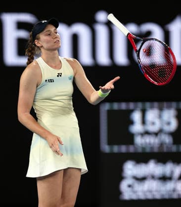Elena Rybakina during her semi-final match Australian Open tennis tournament, Day Twelve, Melbourne Park, Australia - 29 Jan 2026Melbourne Melbourne Park Victoria (VIC) Australia  Copyright: xEllaxLing Shutterstockx 16455615ck