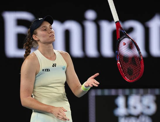 Elena Rybakina during her semi-final match Australian Open tennis tournament, Day Twelve, Melbourne Park, Australia - 29 Jan 2026Melbourne Melbourne Park Victoria (VIC) Australia  Copyright: xEllaxLing Shutterstockx 16455615ch