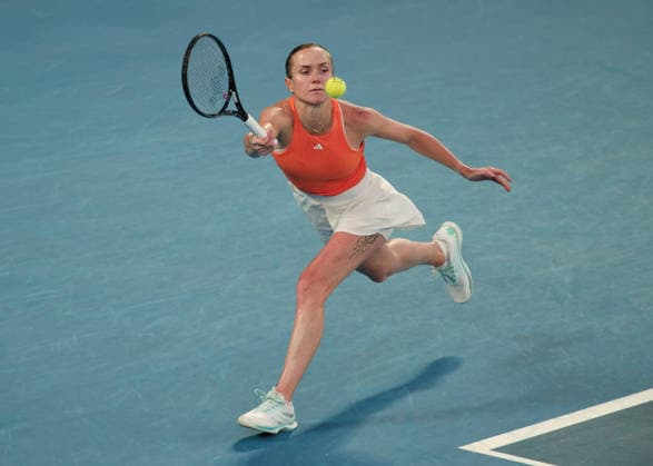 Aryna Sabalenka, Australian Open 2026 Melbourne Park, Melbourne, Victoria, Australia , Elina Svitolina Copyright: xJuergenxHasenkopfx