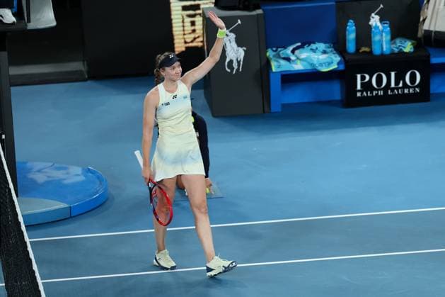 Elena Rybakina wins her Semi-final match Australian Open tennis tournament, Day Twelve, Melbourne Park, Australia - 29 Jan 2026Melbourne Melbourne Park Victoria (VIC) Australia  Copyright: xRachelxBach Shutterstockx 16455614cn