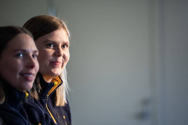 260129 Johanna Heldin, Curling, under en presskonferens anordnad av Svenska Olympiska KommittÃ n den 29 januari 2026 i Stockholm. *** 260129 Johanna Heldin, Curling, during a press conference organized by the Swedish Olympic Committee on 29 January 2026 in Stockholm  Copyright: JOHANNAxSÄLL BB260129BB397
