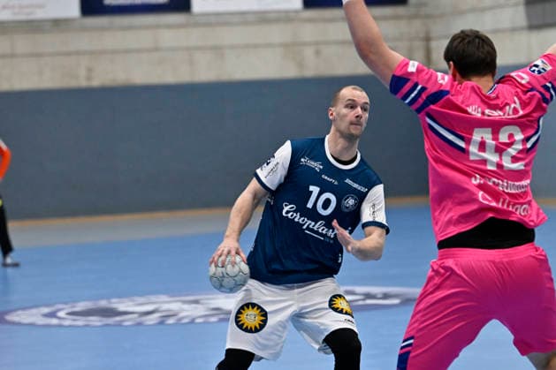 GER, 1 HBL, BHC06, Testspiel, BHC06 gegen TSV Bayer Dormagen 29 01 2026, Solingen ,BHC Leistungszentrum, GER, 1 Liqui Moly HBL, Testspiel BHC06 gegen TSV Bayer Dormagen 1 Liqui Moly HBL regulations prohibit any use of photographs as image sequences and or quasi video im Bild Neuzugang Fynn Hangstein Bergischer HC 10 NordphotoxGmbHx xFreund nph00018