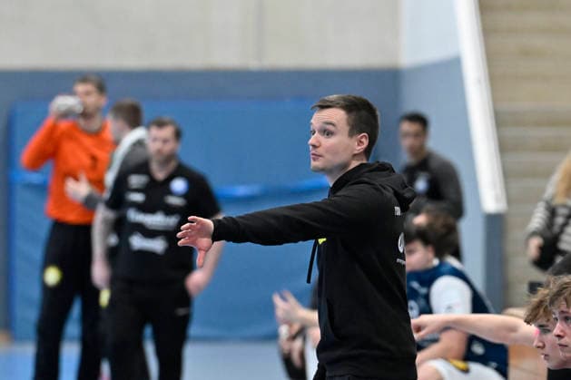 GER, 1 HBL, BHC06, Testspiel, BHC06 gegen TSV Bayer Dormagen 29 01 2026, Solingen ,BHC Leistungszentrum, GER, 1 Liqui Moly HBL, Testspiel BHC06 gegen TSV Bayer Dormagen 1 Liqui Moly HBL regulations prohibit any use of photographs as image sequences and or quasi video im Bild Trainer Julian Brauer TSV Bayer Dormagen NordphotoxGmbHx xFreund nph00018