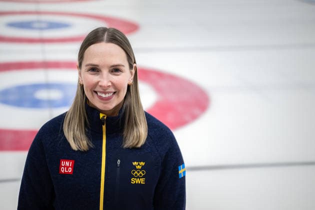 260129 Sofia Scharback, Curling, poserar för ett porträtt under en presskonferens anordnad av Svenska Olympiska KommittÃ n den 29 januari 2026 i Stockholm. *** 260129 Sofia Scharback, Curling, poses for a portrait during a press conference organized by the Swedish Olympic Committee on 29 January 2026 in Stockholm  Copyright: JOHANNAxSÄLL BB260129BB421