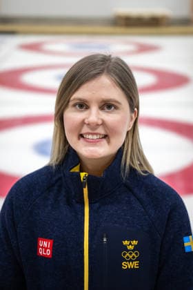 260129 Johanna Heldin, Curling, poserar för ett porträtt under en presskonferens anordnad av Svenska Olympiska KommittÃ n den 29 januari 2026 i Stockholm. *** 260129 Johanna Heldin, Curling, poses for a portrait during a press conference organized by the Swedish Olympic Committee on 29 January 2026 in Stockholm  Copyright: JOHANNAxSÄLL BB260129BB423