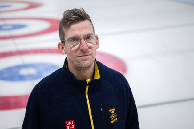 260129 Kristian Lindström, tränare Curling, poserar för ett porträtt under en presskonferens anordnad av Svenska Olympiska KommittÃ n den 29 januari 2026 i Stockholm. *** 260129 Kristian Lindström, Curling coach, poses for a portrait during a press conference organized by the Swedish Olympic Committee on 29 January 2026 in Stockholm  Copyright: JOHANNAxSÄLL BB260129BB425