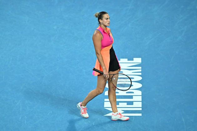 Australian Open - Melbourne Aryna Sabalenka (RUS) during her semi final match at the 2026 Australian Open at Melbourne Park in Melbourne, AUSTRALIA, on January 29, 2026. Photo by Corinne Dubreuil ABACAPRESS.COM Melbourne Australia  Copyright: xDubreuilxCorinne ABACAx