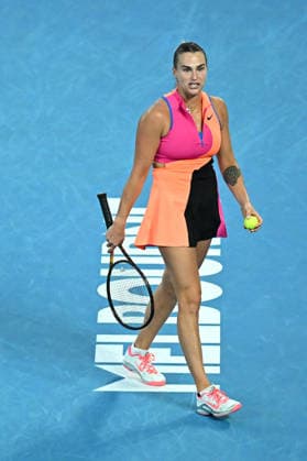 Australian Open - Melbourne Aryna Sabalenka (RUS) during her semi final match at the 2026 Australian Open at Melbourne Park in Melbourne, AUSTRALIA, on January 29, 2026. Photo by Corinne Dubreuil ABACAPRESS.COM Melbourne Australia  Copyright: xDubreuilxCorinne ABACAx
