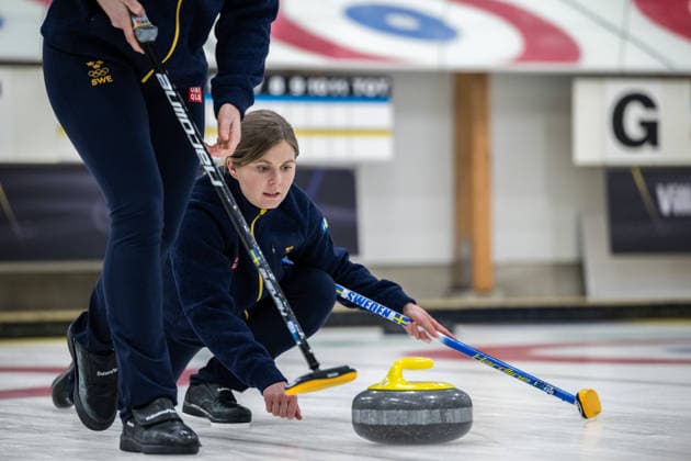 260129 Johanna Heldin, Curling, under en presskonferens anordnad av Svenska Olympiska KommittÃ n den 29 januari 2026 i Stockholm. *** 260129 Johanna Heldin, Curling, during a press conference organized by the Swedish Olympic Committee on 29 January 2026 in Stockholm  Copyright: JOHANNAxSÄLL BB260129BB447