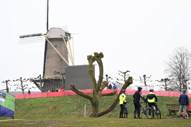 UCI World Championships 2026 Hulst - Media activities 29 01 2026 HULST, THE NETHERLANDS - JANUARY 29 : Illustration picture showing cyclocross riders on training during the official training session on the track of the 2026 UCI Cyclo-Cross World Championships on January 29, 2026 in Hulst, The Netherlands, 29 01 2026 Hulst The Netherlands  Copyright: xNicoxVereeckenx
