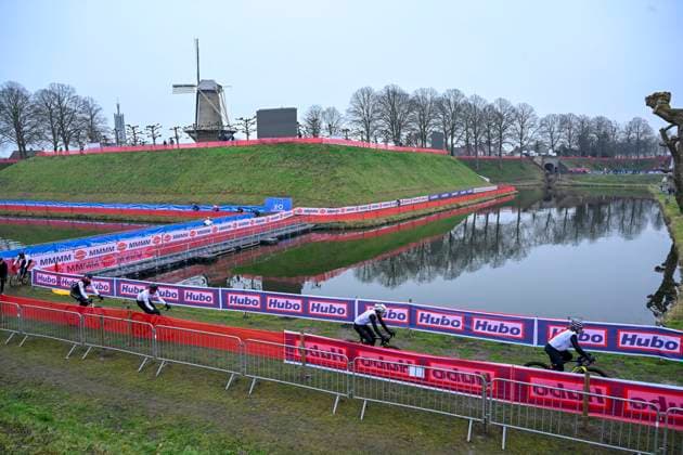 UCI World Championships 2026 Hulst - Media activities 29 01 2026 HULST, THE NETHERLANDS - JANUARY 29 : Illustration picture showing cyclocross riders on training during the official training session on the track of the 2026 UCI Cyclo-Cross World Championships on January 29, 2026 in Hulst, The Netherlands, 29 01 2026 Hulst The Netherlands  Copyright: xNicoxVereeckenx
