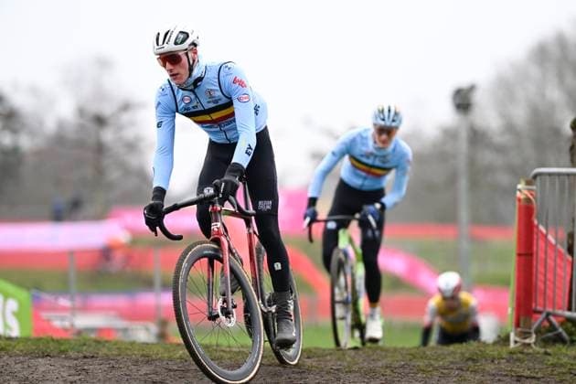 UCI World Championships 2026 Hulst - Media activities 29 01 2026 HULST, THE NETHERLANDS - JANUARY 29 : Illustration picture showing Belgian cyclocross riders on training during the official training session on the track of the 2026 UCI Cyclo-Cross World Championships on January 29, 2026 in Hulst, The Netherlands, 29 01 2026 Hulst The Netherlands  Copyright: xNicoxVereeckenx