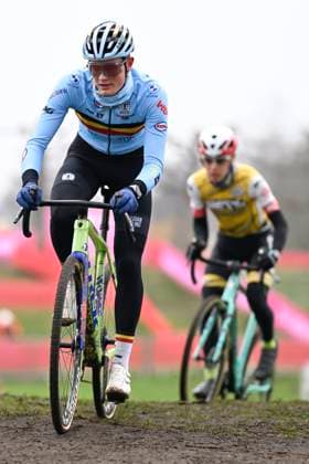 UCI World Championships 2026 Hulst - Media activities 29 01 2026 HULST, THE NETHERLANDS - JANUARY 29 : Illustration picture showing Belgian cyclocross riders on training during the official training session on the track of the 2026 UCI Cyclo-Cross World Championships on January 29, 2026 in Hulst, The Netherlands, 29 01 2026 Hulst The Netherlands  Copyright: xNicoxVereeckenx
