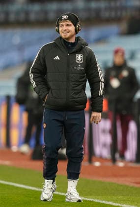 Birmingham, England, 29th January 2026. Harvey Elliott of Aston Villa arriving before the Aston Villa vs FC Salzburg UEFA Europa League match at Villa Park, Birmingham. Picture credit should read: Andrew Yates Sportimage EDITORIAL USE ONLY. No use with unauthorised audio, video, data, fixture lists, club league logos or live services. Online in-match use limited to 120 images, no video emulation. No use in betting, games or single club league player publications. SPI_006_AY_Villa_Salzburg SPI-4490-0006