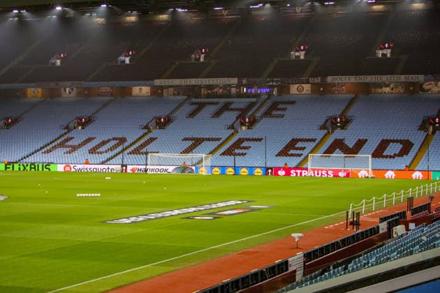 Aston Villa v Salzburg, Europa League Holte End inside Villa Park during the Europa League match between Aston Villa and Salzburg at Villa Park, Birmingham, UK on 29 January 2026. Birmingham Villa Park West Midlands UK Editorial use only , Copyright: xAlunxRobertsx PSI-23649-0002