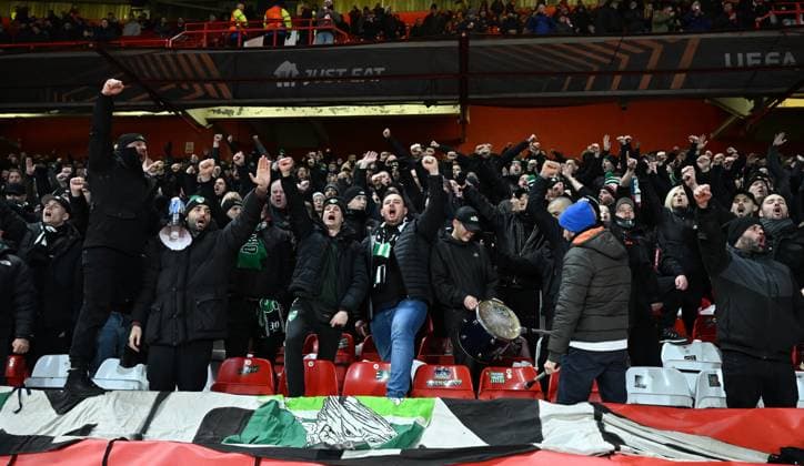 Ferencvaros fans before kick off Nottingham Forest v Ferencvaros, UEFA Europa League, Group Stage, Football, City Ground, Nottingham, UK - 29 Jan 2026Nottingham City Ground United Kingdom EDITORIAL USE ONLY No use with unauthorised audio, video, data, fixture lists, club league logos or live services. Online in-match use limited to 120 images, no video emulation. No use in betting, games or single club league player publications. Copyright: xAnnaxGowthorpe Shutterstockx 16445882l