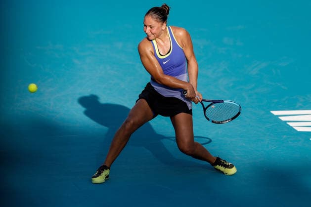 Philippine Women s Open in Manila Sofia Costoulas of Belgium in action agianst Tatiana Prozorova of Russia in the Women s Singles Quarterfinal match during day four of the Philippine Women s Open in Manila, Philippines on January 29, 2026.The Philippine Women s Open runs from January 26 to 31 2026. MANILA PHILIPPINES  Copyright: xMatrixxImagesx xMarkxCristinox