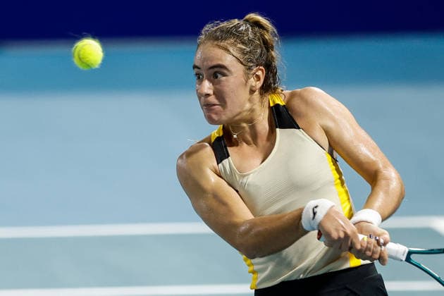 Philippine Women s Open in Manila Solana Sierra of Argentina has eyes on the ball against Lanlana Tararudee of Thailand during day four of the Philippine Women s Open in Manila, Philippines on January 29, 2026. The Philippine Women s Open runs from January 26 to 31 2026. MANILA PHILIPPINES  Copyright: xMatrixxImagesx xMarkxCristinox