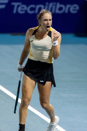 Philippine Women s Open in Manila Solana Sierra of Argentina reacts against Lanlana Tararudee of Thailand during day four of the Philippine Women s Open in Manila, Philippines on January 29, 2026.The Philippine Women s Open runs from January 26 to 31 2026. MANILA PHILIPPINES  Copyright: xMatrixxImagesx xMarkxCristinox