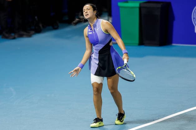 Philippine Women s Open in Manila Alexandra Eala of the Philippines reacts in the match against Camila Osorio of Columbia during day four of the Philippine Women s Open in Manila, Philippines on January 29, 2026. The Philippine Women s Open runs from January 26 to 31 2026. MANILA PHILIPPINES  Copyright: xMatrixxImagesx xMarkxCristinox