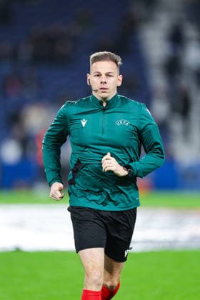 January 29, 2026, Porto, Porto, Portugal: Referees during the Uefa Europa League - League phase, matchday 8 between FC Porto and Rangers Football Club at Estadio Dragao, in Porto, Portugal, on January 29, 2026. Porto Portugal - ZUMAe141 20260129_zsp_e141_020 Copyright: xLuisxEirasx