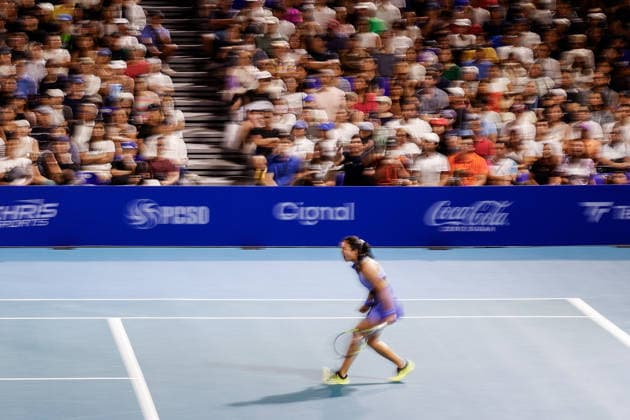 Philippine Women s Open in Manila Alexandra Eala of the Philippines reacts in the match against Camila Osorio of Columbia during day four of the Philippine Women s Open in Manila, Philippines on January 29, 2026. The Philippine Women s Open runs from January 26 to 31 2026. MANILA PHILIPPINES  Copyright: xMatrixxImagesx xMarkxCristinox