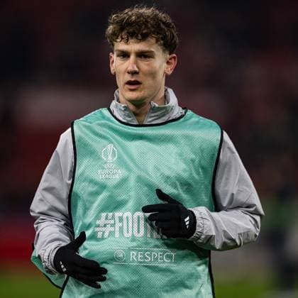 29th January 2026; The City Ground, Nottingham, England; UEFA Europa League Football, Nottingham Forest versus Ferencvarosi; Ryan Yates of Nottingham Forest during the pre-match warm-up  GodfreyxPitt Content restricted for UK based newspaper