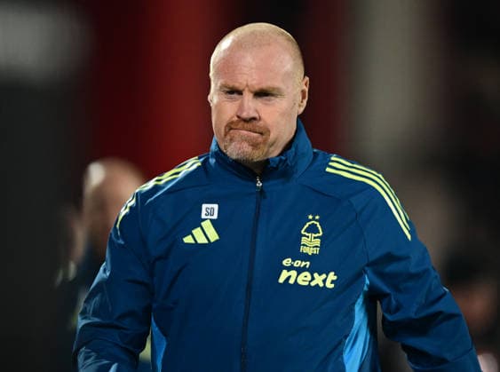 Nottingham, England, 29th January 2026. Sean Dyche manager of Nottingham Forest during the Nottingham Forest vs Ferencvaros UEFA Europa League match at the City Ground, Nottingham. Picture credit should read: Harriet Massey Sportimage EDITORIAL USE ONLY. No use with unauthorised audio, video, data, fixture lists, club league logos or live services. Online in-match use limited to 120 images, no video emulation. No use in betting, games or single club league player publications. SPI_029_HM_Forest_Ferencvaros SPI-4491-0028