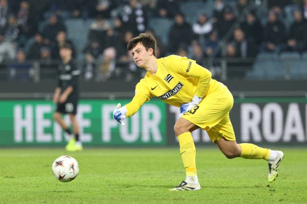 SOCCER - UEFA EL, Sturm vs Brann GRAZ,AUSTRIA,29.JAN.26 - SOCCER - UEFA Europa League, SK Sturm Graz vs SK Brann Bergen. Image shows Daniil Khudiakov (Sturm).  GEPAxpictures xChrisxBauer