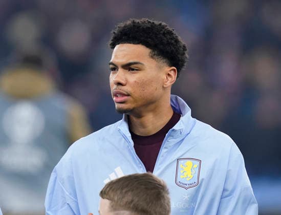 Birmingham, England, 29th January 2026. George Hemmings of Aston Villa starts in the team during the Aston Villa vs FC Salzburg UEFA Europa League match at Villa Park, Birmingham. Picture credit should read: Andrew Yates Sportimage EDITORIAL USE ONLY. No use with unauthorised audio, video, data, fixture lists, club league logos or live services. Online in-match use limited to 120 images, no video emulation. No use in betting, games or single club league player publications. SPI_022_AY_Villa_Salzburg SPI-4490-0020
