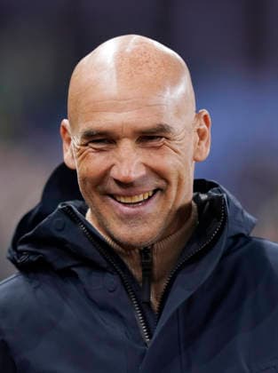 Birmingham, England, 29th January 2026. Thomas Letsch manager of Red Bull Salzburg during the Aston Villa vs FC Salzburg UEFA Europa League match at Villa Park, Birmingham. Picture credit should read: Andrew Yates Sportimage EDITORIAL USE ONLY. No use with unauthorised audio, video, data, fixture lists, club league logos or live services. Online in-match use limited to 120 images, no video emulation. No use in betting, games or single club league player publications. SPI_020_AY_Villa_Salzburg SPI-4490-0022